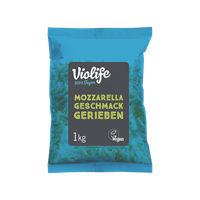 Veganer Streukäse mit Mozzarella Geschmack zum Überbacken