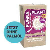 Flora Professional Plant zum Kochen pflanzliche Sahnealternative 8 x 1l
