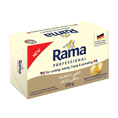 Product Page, Rama Professional Butter ​72% Fat with Buttermilk 250g​