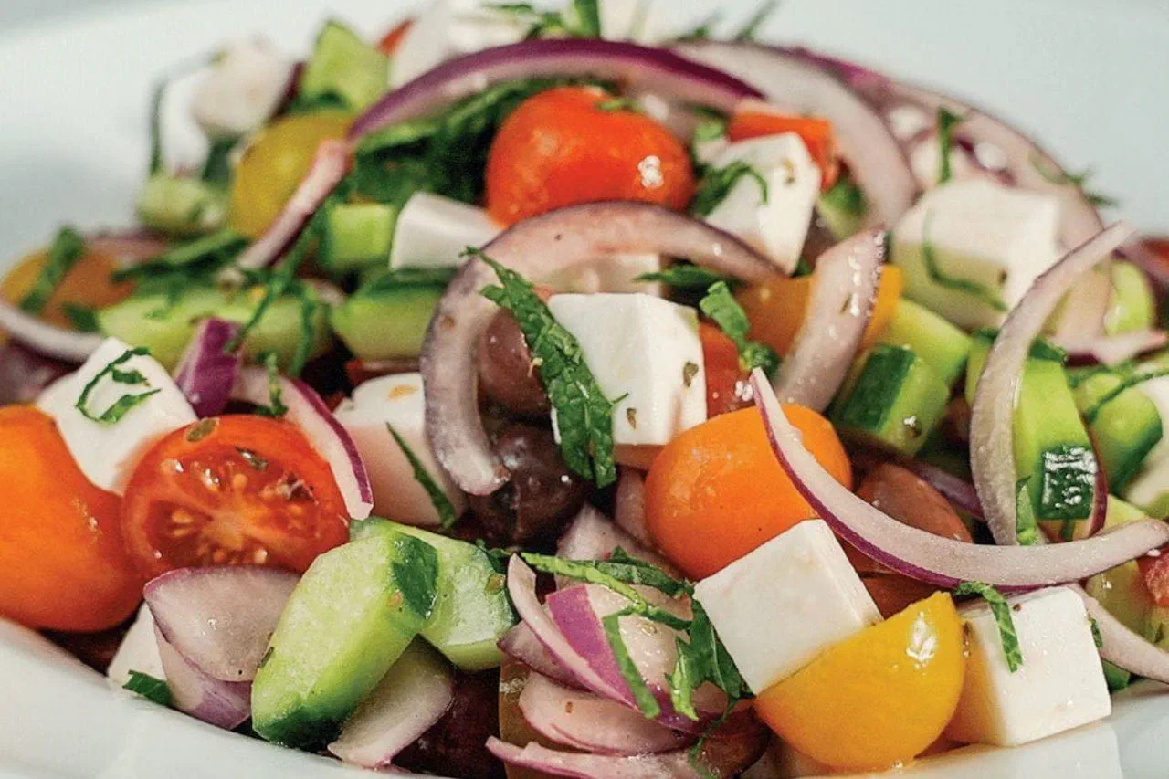 recipe image Görög saláta, ahogy mi készítjük
