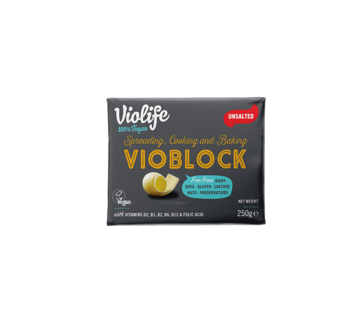 Violife Vioblock On(gezouten) - 250g 