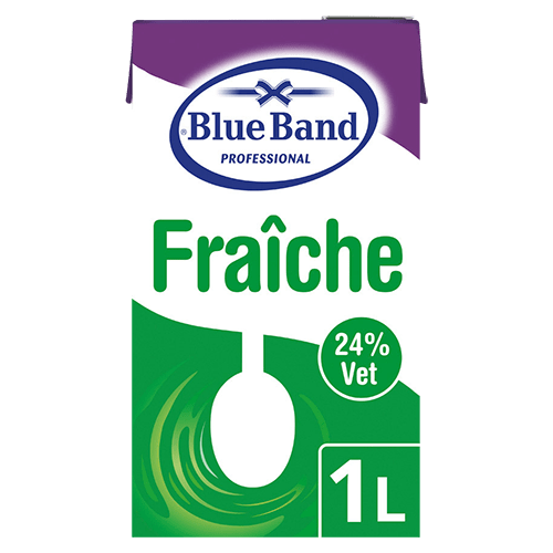 Blue Band Fraîche voor Koken 24% vet pak 1L