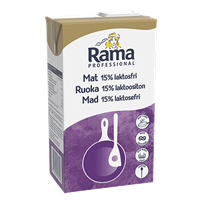 Rama Professional Mat 15% laktosfri 8x1L
